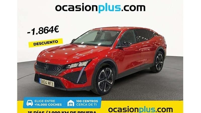Rojo Usado 2023 Peugeot 408 Allure Berlina | 18.646 € (Super precio) - Imagen 1/4