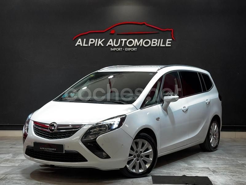 Blanco Usado 2014 Opel Zafira Tourer Excellence Monovolumen | 8990 € (Precio justo) - Imagen 1/4