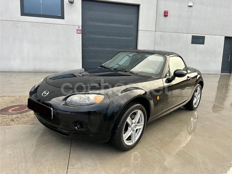 Negro Usado 2008 Mazda MX5 Active Descapotable | 8990 € (Buen precio) - Imagen 1/4