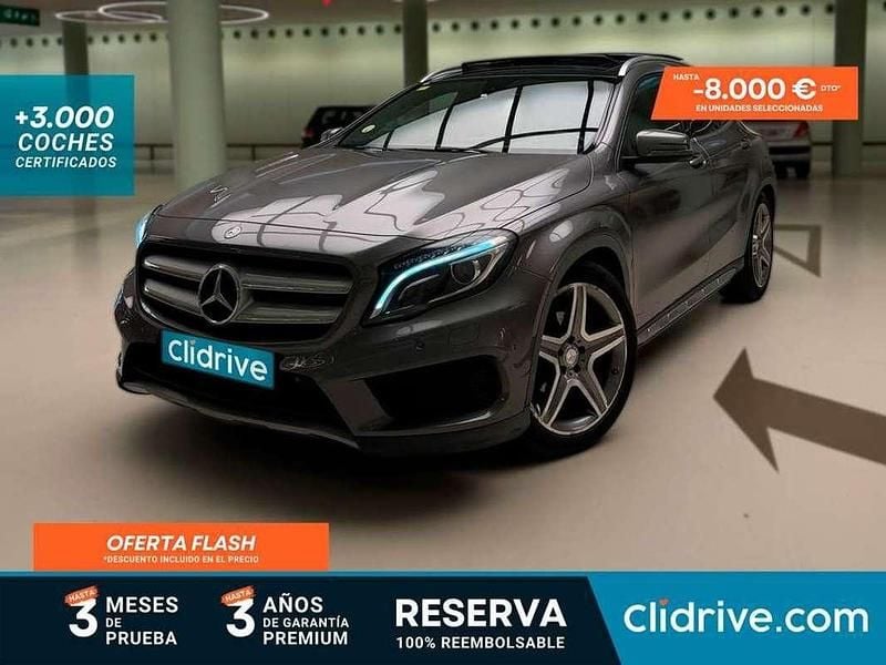Gris Usado 2014 Mercedes GLA200 AMG line SUV | 14.290 € (Precio justo) - Imagen 1/3