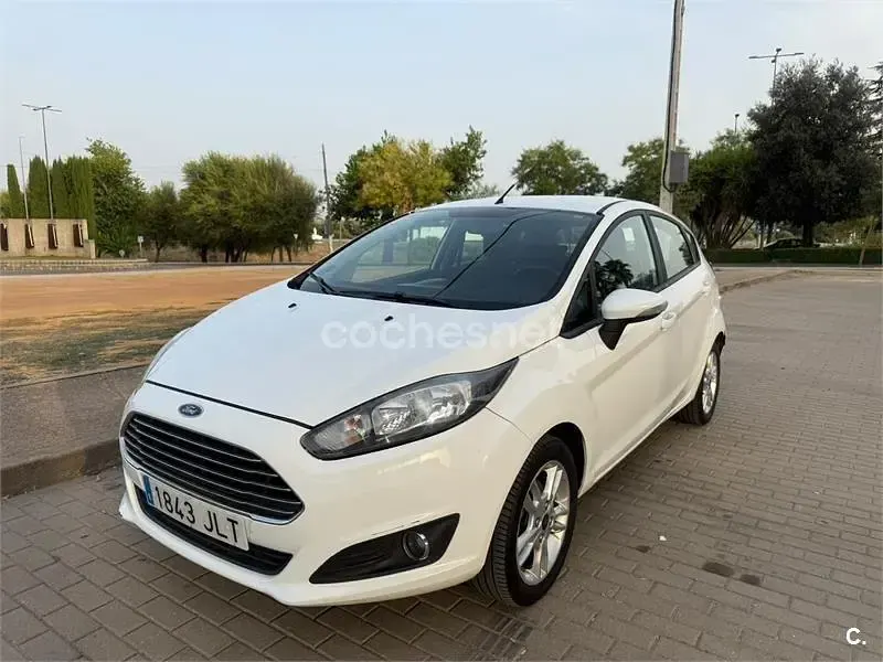 Usado Ford Fiesta Trend 75 CV (55 kW) 2016 Blanco Utilitario
