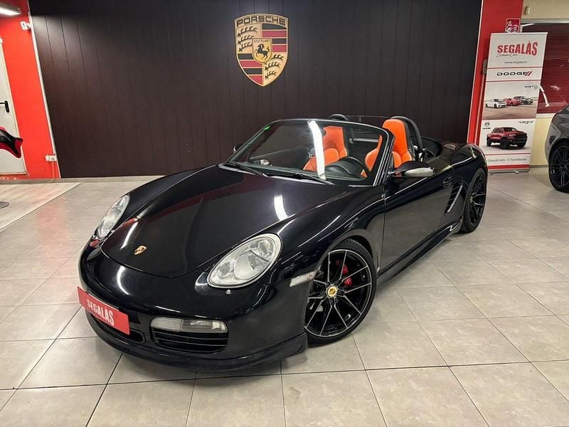 Käytetty Porsche Boxster S 280 HP (205 kW) 2006 Musta Avoauto