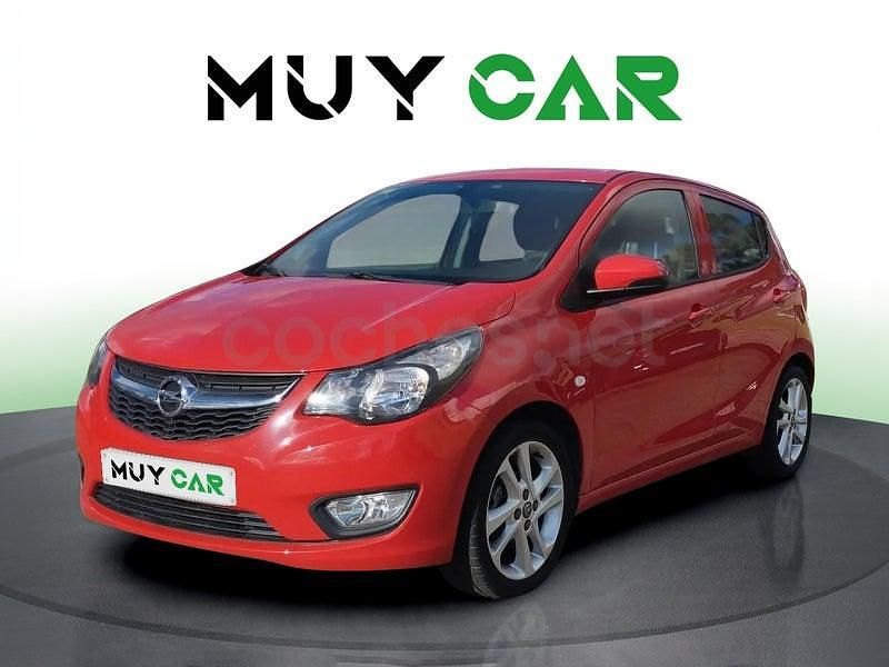 Usado Opel Karl Selective 75 CV (55 kW) 2018 Rojo Utilitario