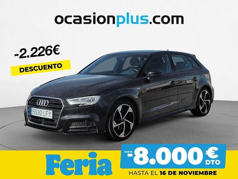 Negro Usado 2020 Audi A3 S-Line Berlina | 24.490 € (Precio justo) - Imagen 1/4