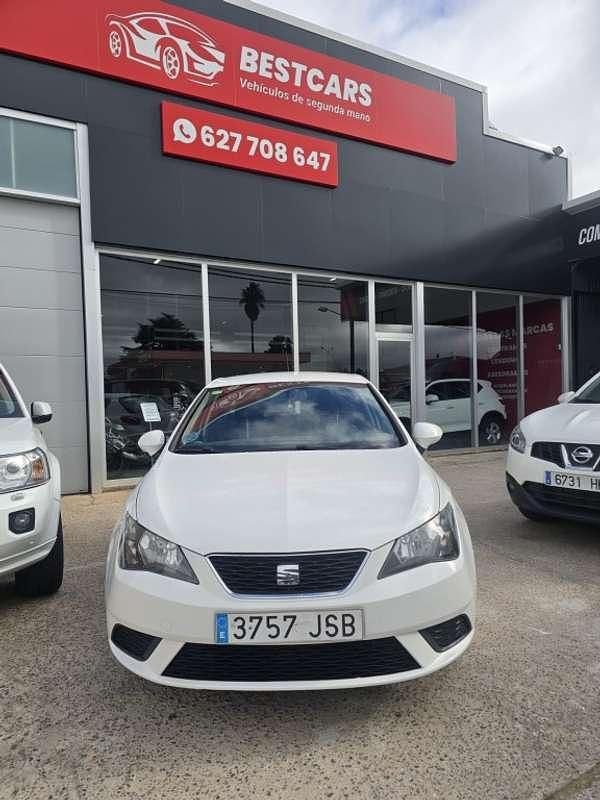 Usado Seat Ibiza Reference 90 CV (66 kW) 2016 Blanco Utilitario