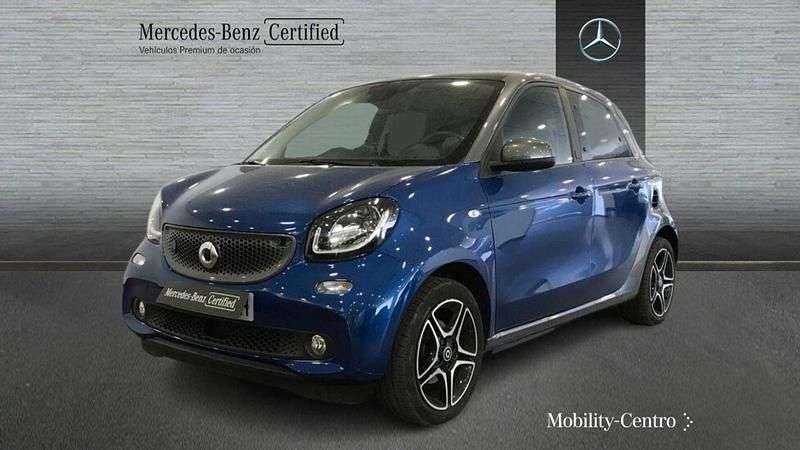 Azul medianoche metalizado Usado 2020 Smart ForFour Electric Drive Passion | 14.900 € (Caro) - Imagen 1/4