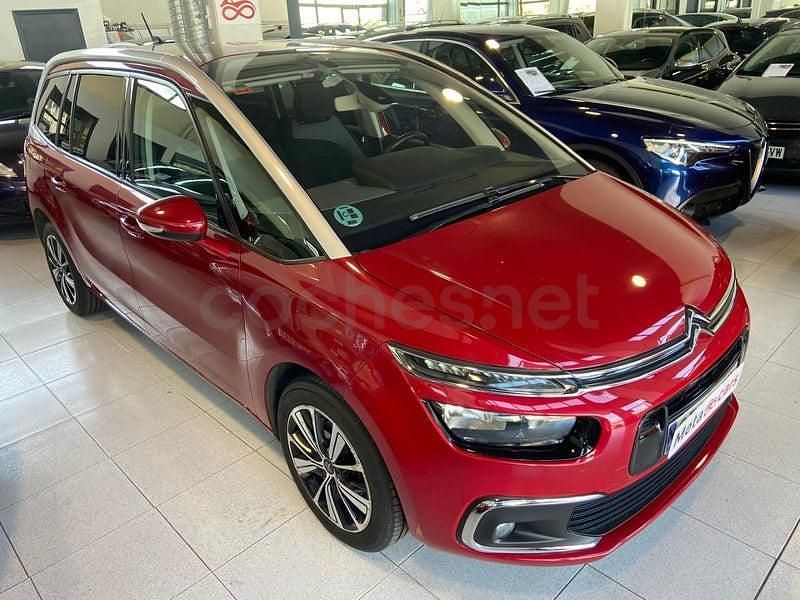 Usado Citroën Grand C4 Picasso Feel 120 CV (88 kW) 2018 Granate Monovolumen