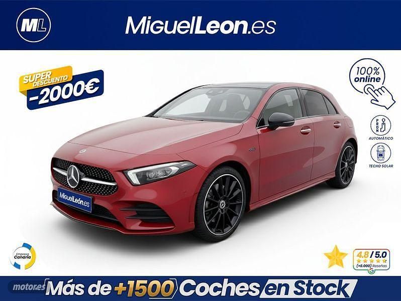 Usado Mercedes A250 218 CV (160 kW) 2021 Rojo Berlina