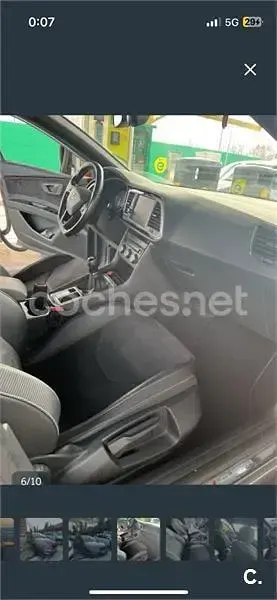 Usado Seat Leon ST CUPRA 300 CV (220 kW) 2017 Gris / plata Familiar