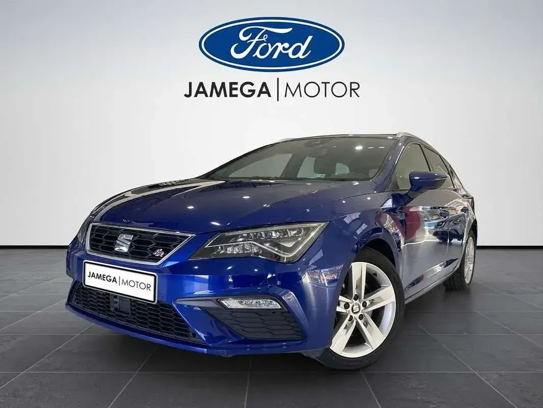 Usado Seat Leon ST FR 150 HP (110 kW) 2020 Azul Carrinha