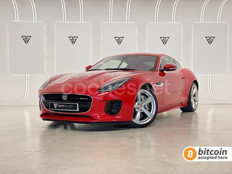 Usado Jaguar F-Type R-Dynamic 340 CV (250 kW) 2021 Rojo Coupe