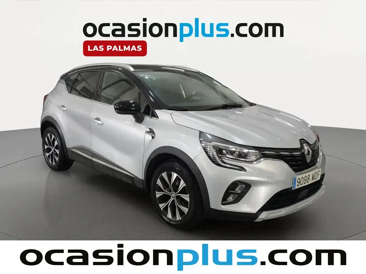 Usado Renault Captur Techno 90 CV (66 kW) 2023 Gris SUV