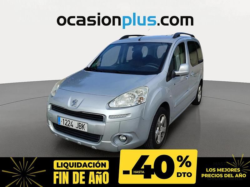 Gris Usado 2014 Peugeot Partner Style Monovolumen | 10.590 € - Imagen 1/4