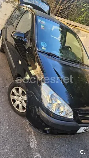 Usado Hyundai Getz GLS 106 CV (77 kW) 2007 Negro Utilitario