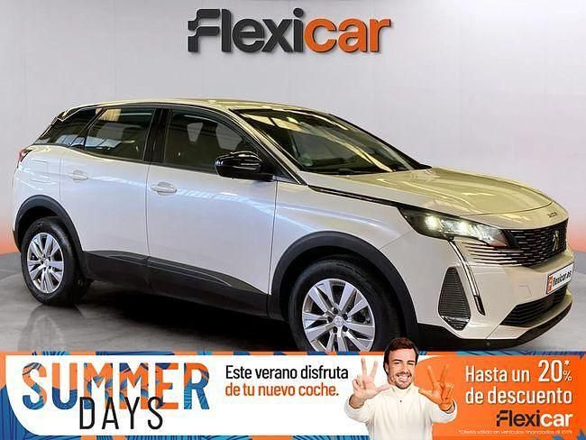 Blanco Usado 2021 Peugeot 3008 Allure SUV | 20.890 € (Un poco caro) - Imagen 1/4