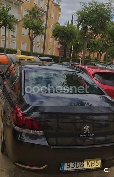 Negro Usado 2017 Peugeot 508 Active Berlina | 9200 € (Buen precio) - Imagen 1/4