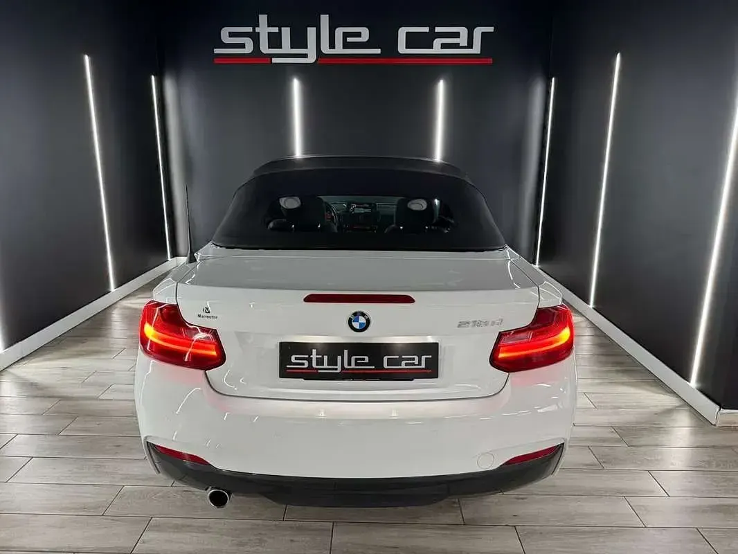 Usado BMW 218 150 CV (110 kW) 2017 Blanco Descapotable