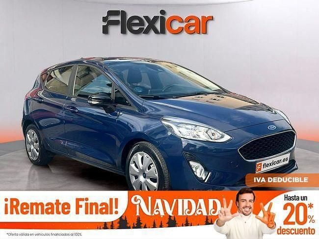 Azul Usado 2021 Ford Fiesta Trend Berlina | 13.490 € (Precio justo) - Imagen 1/4