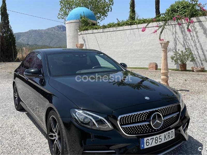Negro Usado 2017 Mercedes E43 AMG Berlina | 47.500 € (Precio justo) - Imagen 1/4