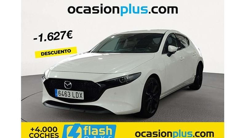 Blanco Usado 2020 Mazda 3 Utilitario | 15.364 € (Precio justo) - Imagen 1/4