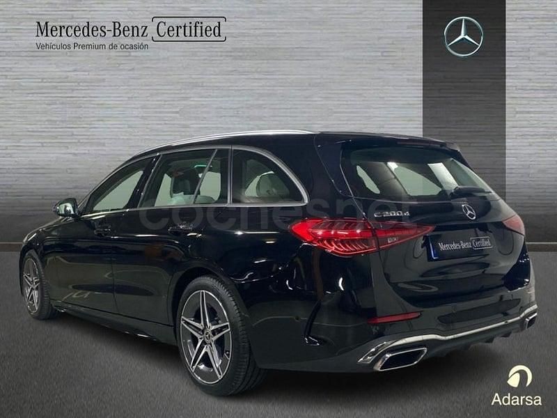 Usado Mercedes C200 163 CV (119 kW) 2024 Negro Familiar