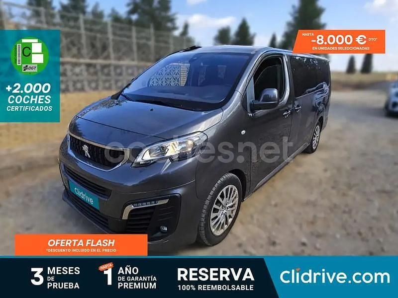 Gris / plata Usado 2019 Peugeot Traveller Business-Line Monovolumen | 29.990 € (Buen precio) - Imagen 1/3
