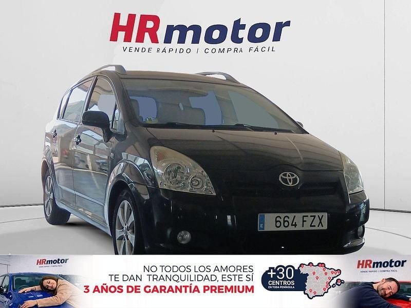 Usado Toyota Corolla 136 CV (100 kW) 2008 Negro Monovolumen