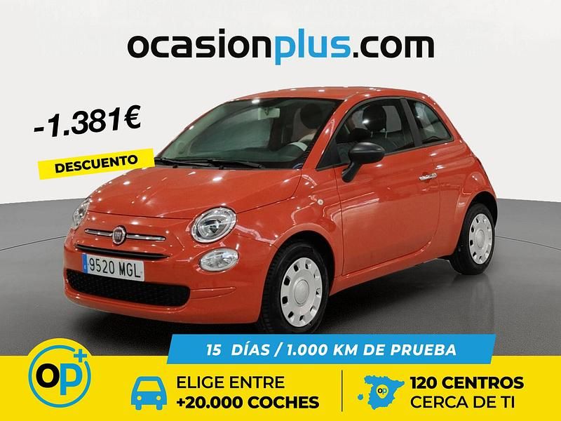 Usado Fiat 500 70 CV (51 kW) 2023 Naranja Utilitario