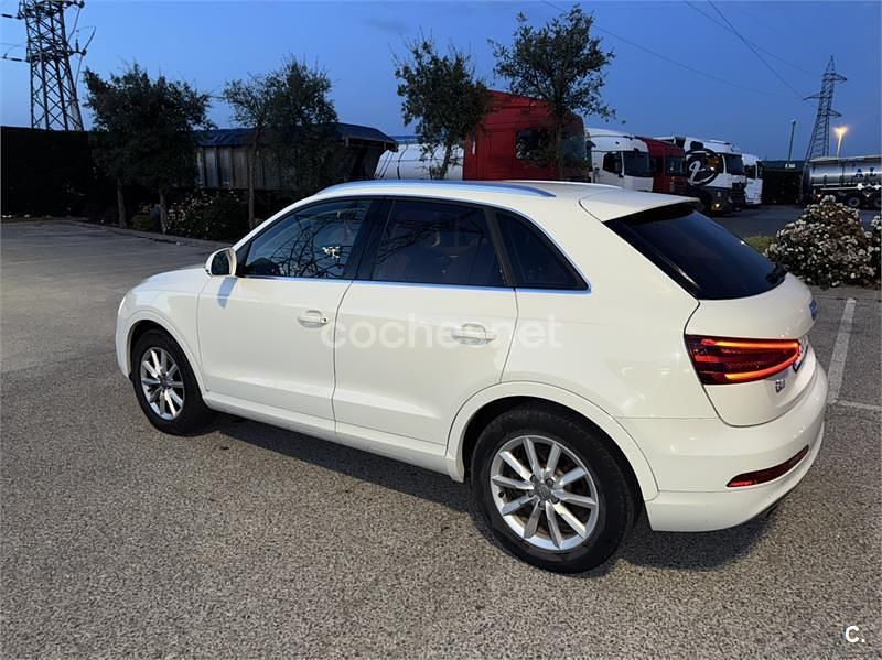 Usado Audi Q3 Ambition 140 CV (102 kW) 2013 Blanco SUV