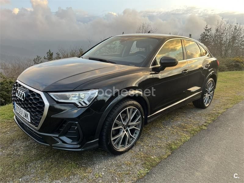 Negro Usado 2021 Audi Q3 Sportback SUV | 27.500 € (Super precio) - Imagen 1/4