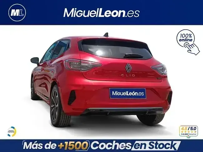 Usado Renault Clio V Techno 140 CV (102 kW) 2024 Rojo Berlina