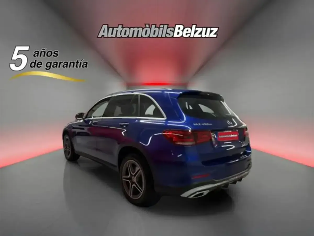 Usado Mercedes GLC200 163 CV (119 kW) 2020 Azul SUV