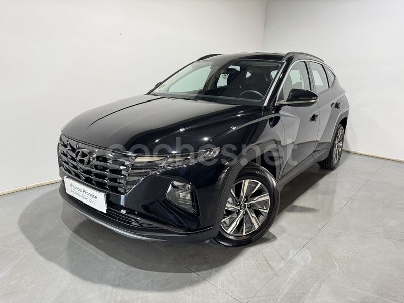 Negro Usado 2024 Hyundai Tucson SUV | 28.500 € (Un poco caro) - Imagen 1/4