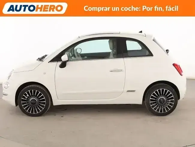 Usado Fiat 500 Lounge 70 CV (51 kW) 2017 Blanco Utilitario