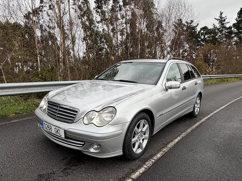 Gris / plata Usado 2004 Mercedes C200 Classic Familiar | 5200 € (Precio justo) - Imagen 1/4