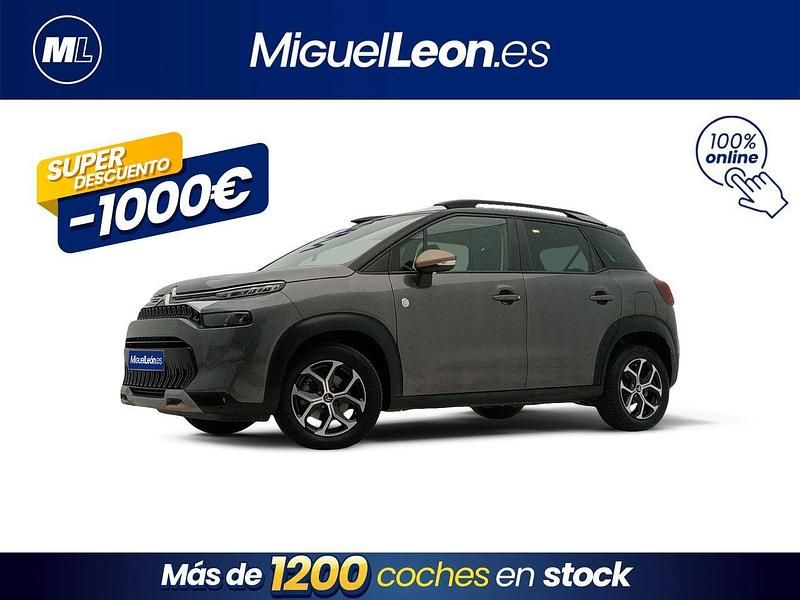 Gris Usado 2022 Citroën C3 Aircross PureTech SUV | 13.985 € (Precio justo) - Imagen 1/3