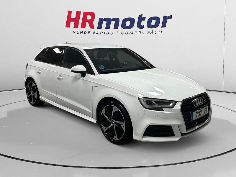 Usado Audi A3 S-Line 117 CV (86 kW) 2020 Blanco Berlina