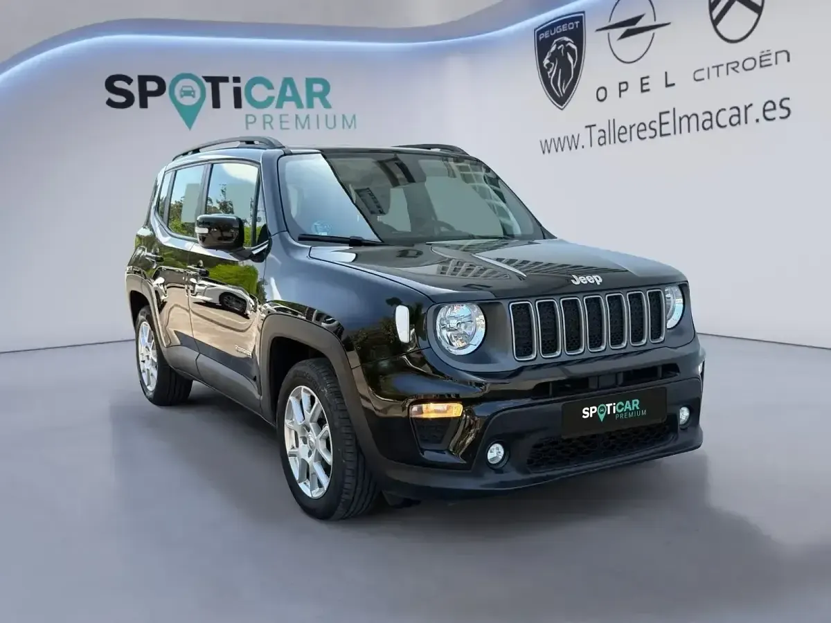 Usado Jeep Renegade Limited 130 CV (95 kW) 2023 Negro SUV