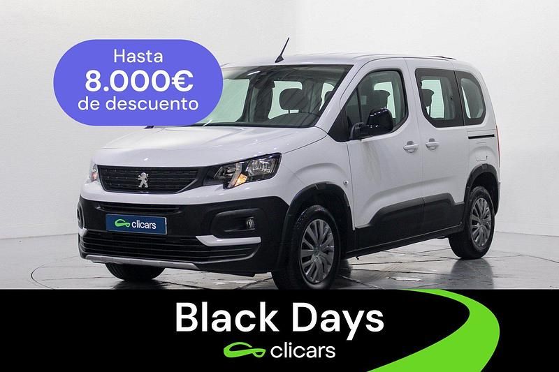 Blanco Usado 2022 Peugeot Rifter Active Monovolumen | 18.490 € (Un poco caro) - Imagen 1/4
