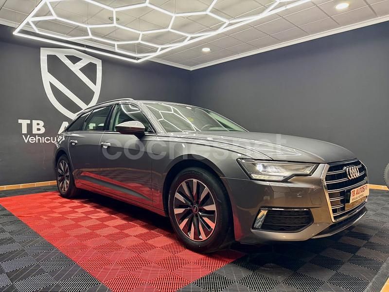 Gris / plata Usado 2021 Audi A6 Familiar | 29.900 € (Buen precio) - Imagen 1/4