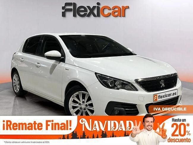 Blanco Usado 2020 Peugeot 308 Style Berlina | 11.990 € (Precio justo) - Imagen 1/4