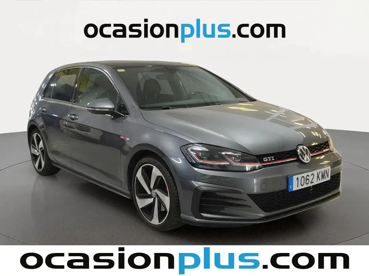 Usado VW Golf VII GTI 230 CV (169 kW) 2018 Gris Utilitario