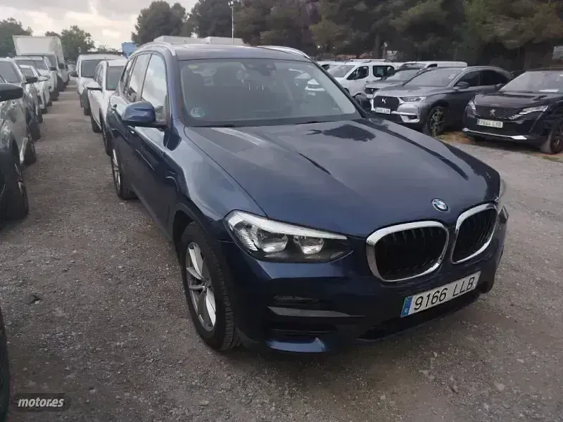 Usado BMW X3 150 CV (110 kW) 2020 Azul SUV