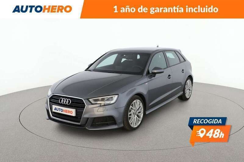 Gris Usado 2018 Audi A3 S-Line Berlina | 19.499 € (Buen precio) - Imagen 1/3