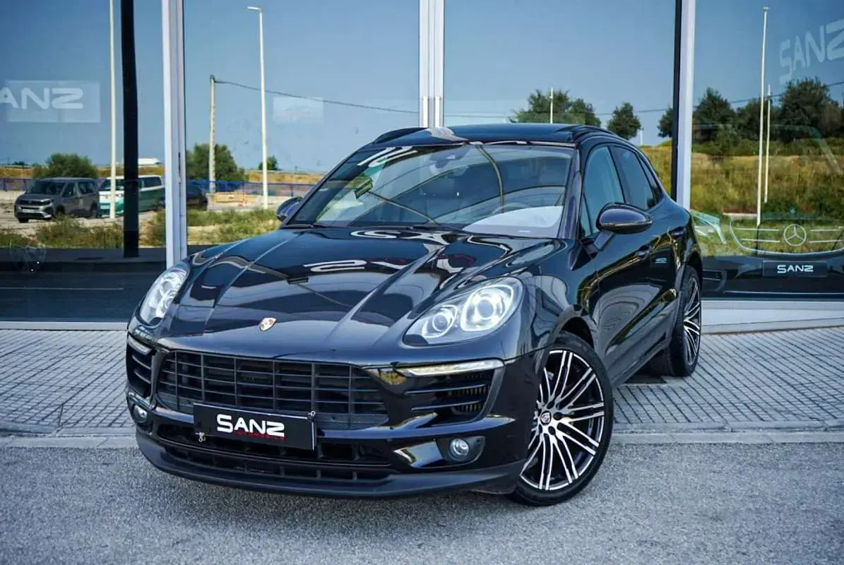Usado Porsche Macan S 340 CV (250 kW) 2016 Negro SUV