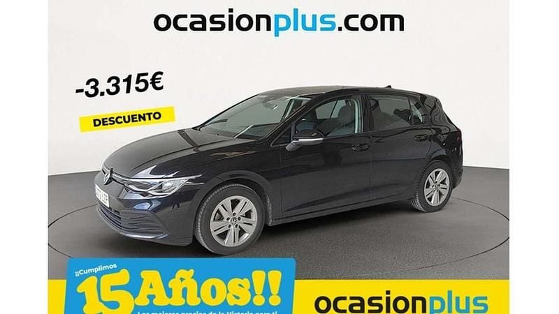 Negro Usado 2022 VW Golf VIII Life Utilitario | 17.035 € (Buen precio) - Imagen 1/1