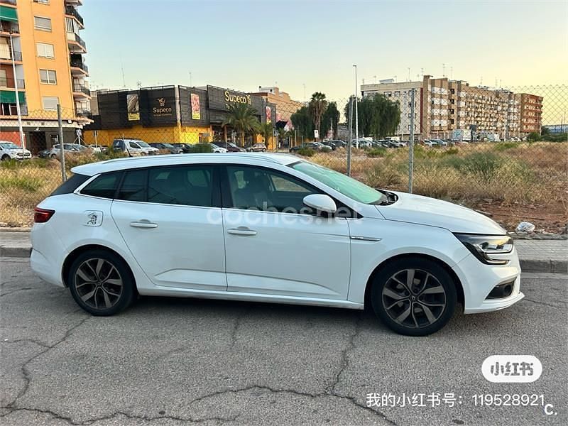 Blanco Usado 2017 Renault Mégane GrandTour Bose Edition Familiar | 9990 € (Precio justo) - Imagen 1/4