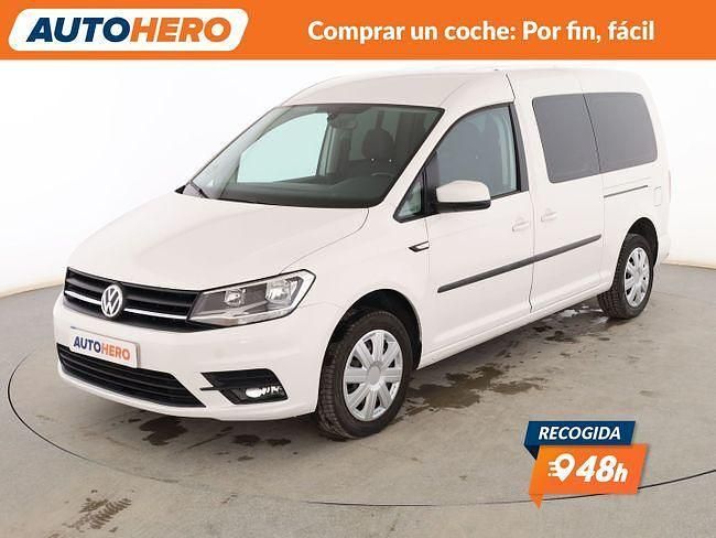 Usado VW Caddy Maxi Trendline 102 CV (75 kW) 2019 Blanco Monovolumen