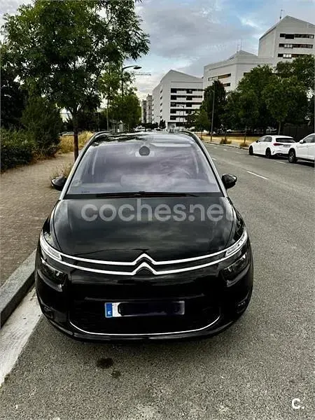 Usado Citroën Grand C4 Picasso Feel 130 CV (95 kW) 2015 Negro Monovolumen