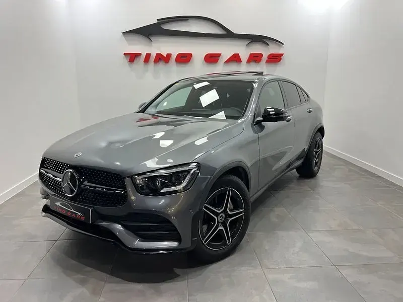 Occasion Mercedes GLC220 194 ch (142 kW) 2021 Gris Coupé